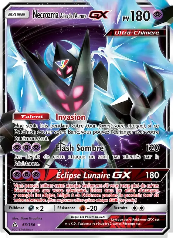 Necrozma Ailes de l’Aurore GX 63 – Ultra-Prisme