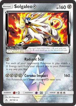 Solgaleo ◇ #89 – Ultra Prism