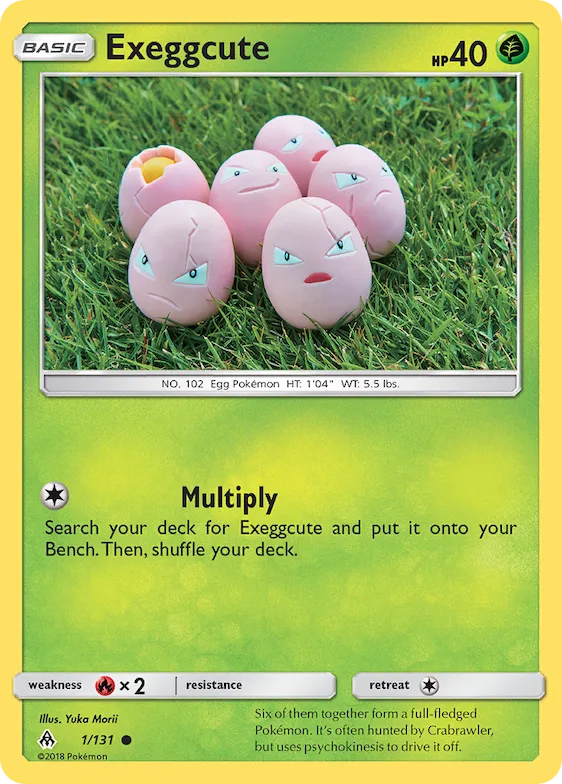 Exeggcute 1 – Luz Proibida