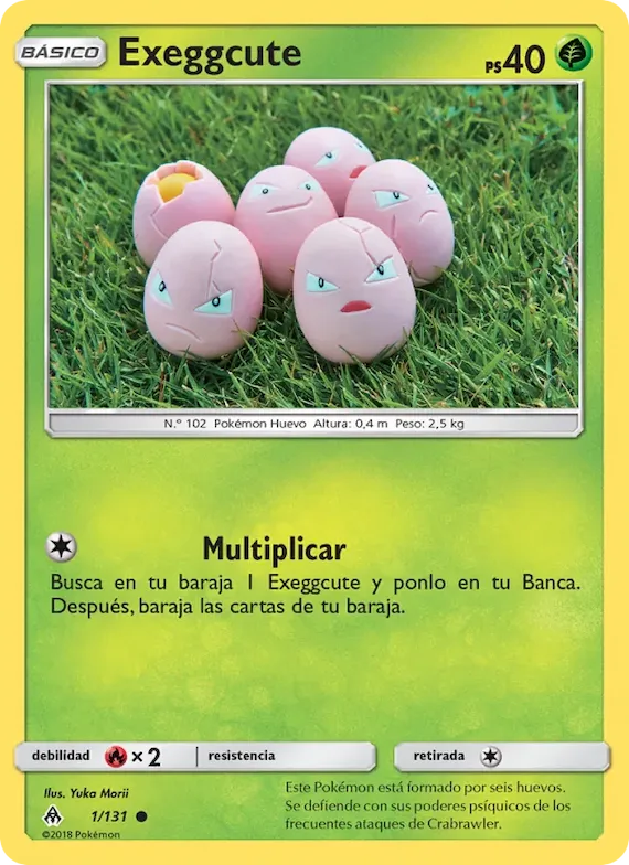 Exeggcute 1 – Luz Prohibida