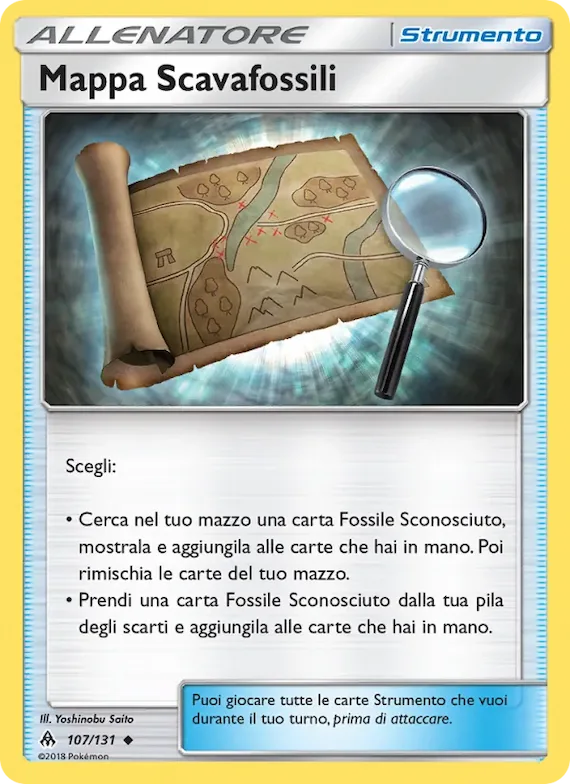 Mappa Scavafossili 107 – Apocalisse Di Luce