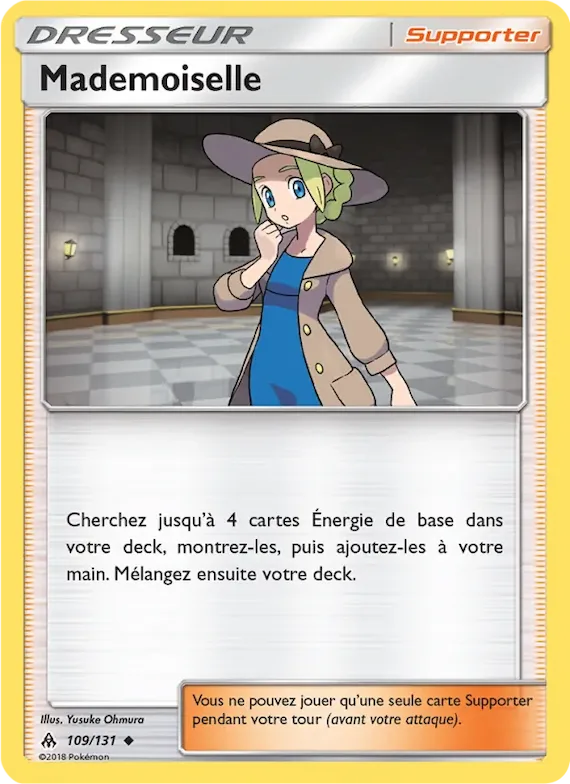 Mademoiselle 109 – Lumière Interdite