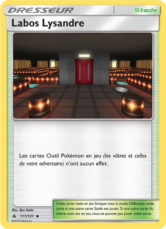 Labos Lysandre 111 – Lumière Interdite