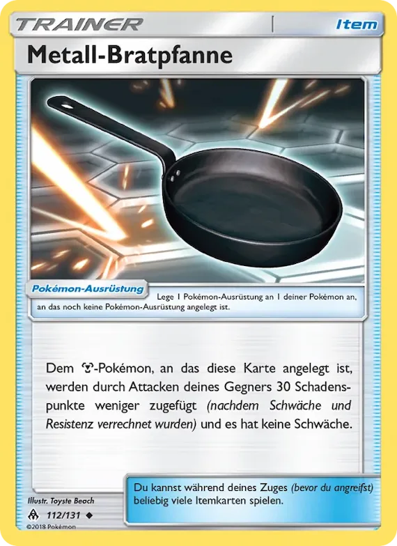 Metall-Bratpfanne 112 – Grauen Der Lichtfinsternis