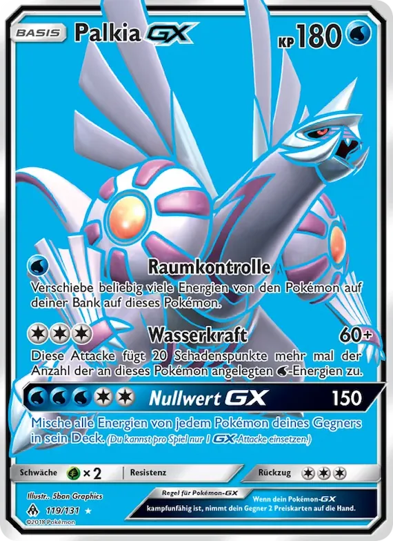 Palkia GX 119 – Grauen Der Lichtfinsternis
