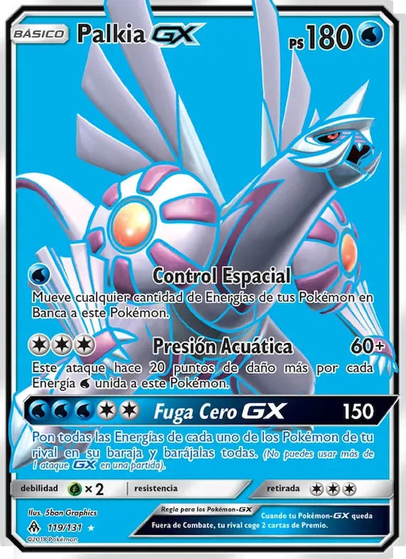 Palkia GX 119 – Luz Prohibida