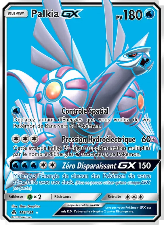 Palkia GX 119 – Lumière Interdite