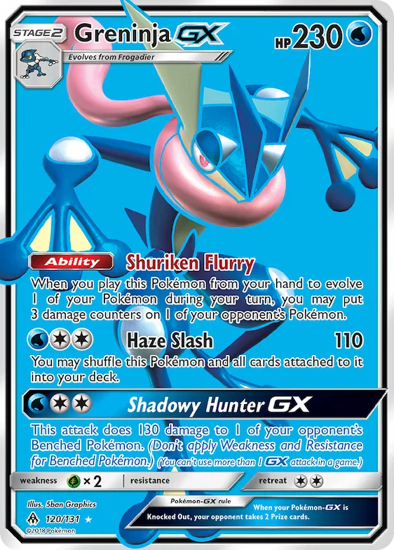Greninja-GX #120 – Forbidden Light