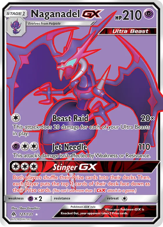 Naganadel-GX #121 – Forbidden Light