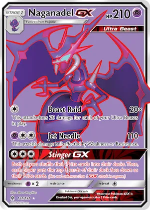 Naganadel-GX #121 – Forbidden Light
