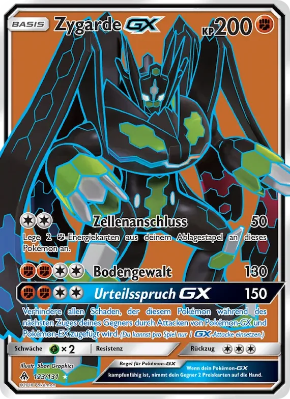 Zygarde GX 123 – Grauen Der Lichtfinsternis