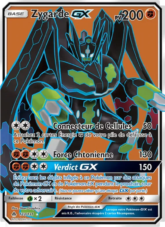 Zygarde GX 123 – Lumière Interdite