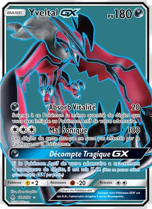 Yveltal GX n° 124 – Lumière Interdite