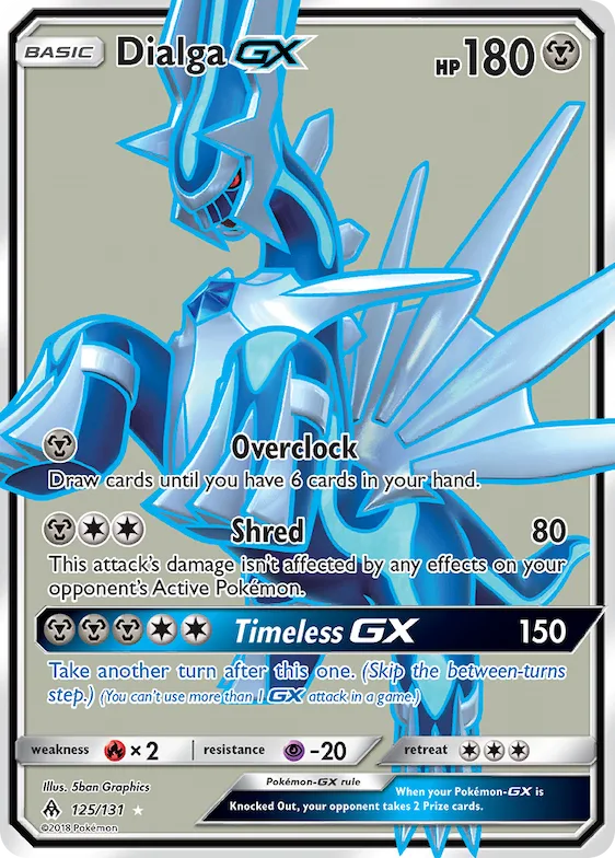 Dialga-GX #125 – Forbidden Light