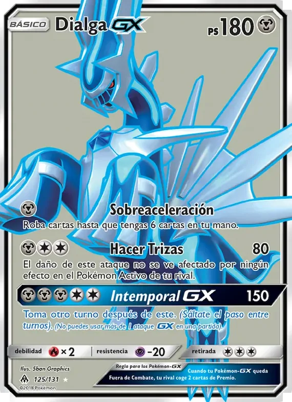 Dialga GX 125 – Luz Prohibida