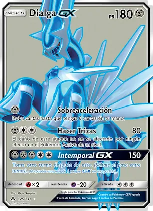 Dialga GX 125 – Luz Prohibida