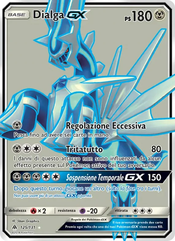 Dialga GX 125 – Apocalisse Di Luce