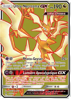 Ultra-Necrozma GX n° 127 – Lumière Interdite