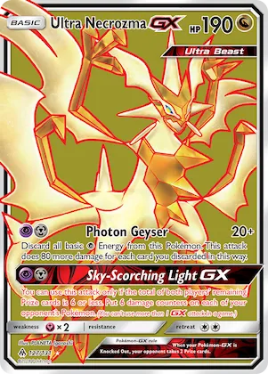 Ultra Necrozma-GX #127 – Forbidden Light