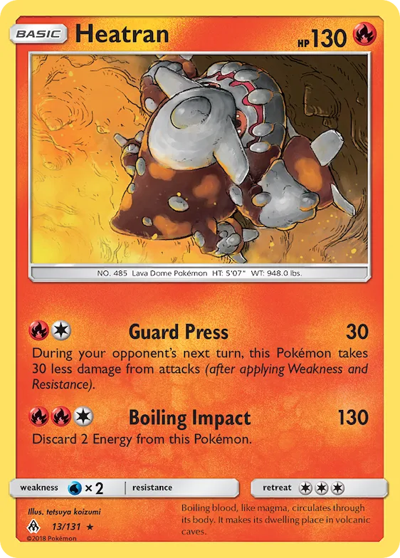 Heatran 13 – Luz Proibida