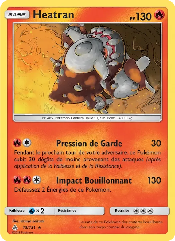 Heatran 13 – Lumière Interdite