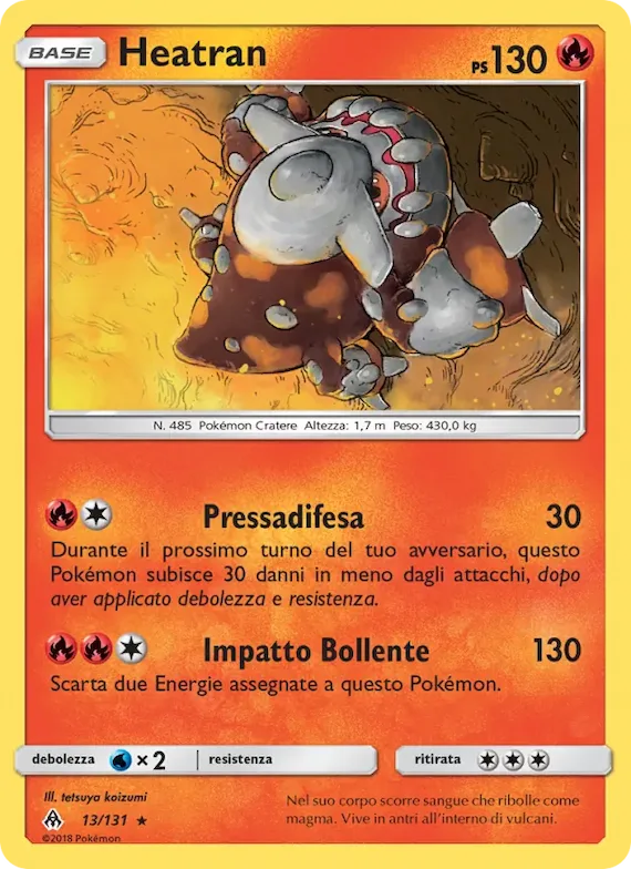 Heatran 13 – Apocalisse Di Luce