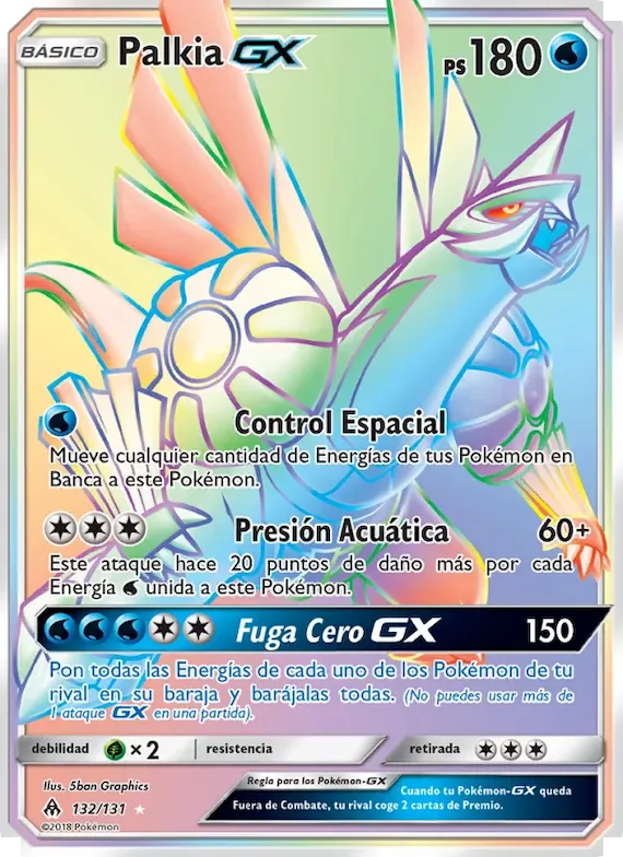 Palkia GX 132 – Luz Prohibida