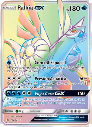 Palkia GX 132 – Luz Prohibida