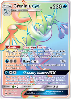 Greninja-GX #133 – Forbidden Light
