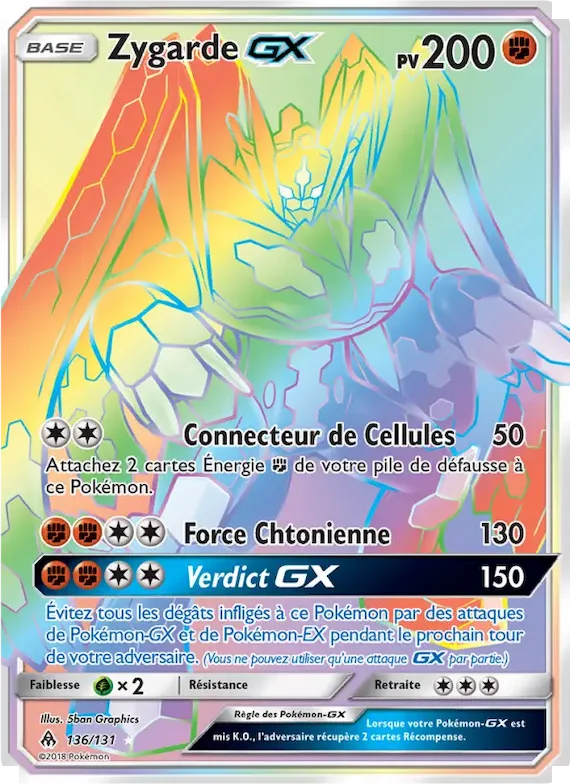 Zygarde GX 136 – Lumière Interdite