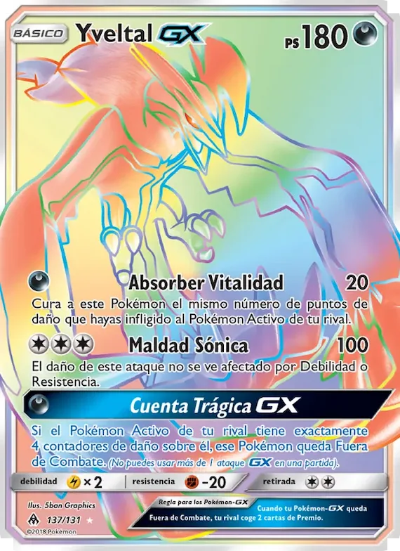 Yveltal GX 137 – Luz Prohibida