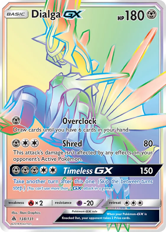 Dialga-GX #138 – Forbidden Light