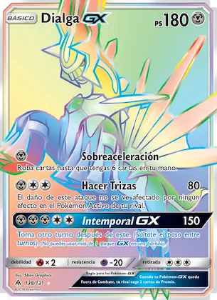 Dialga GX 138 – Luz Prohibida