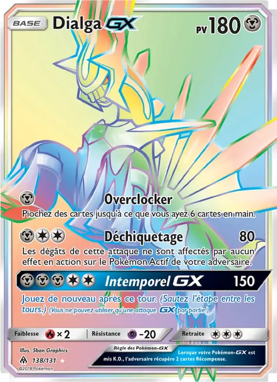 Dialga GX 138 – Lumière Interdite