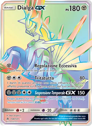 Dialga GX 138 – Apocalisse Di Luce