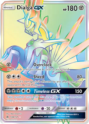 Dialga-GX #138 – Forbidden Light