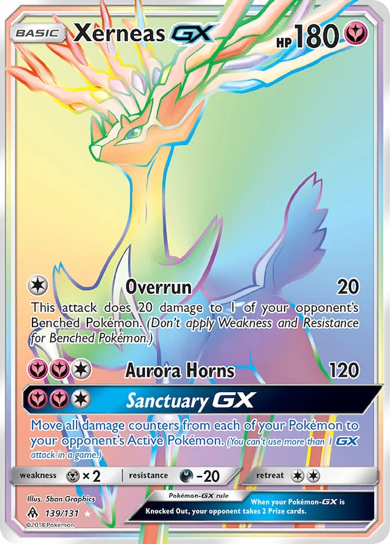 Xerneas-GX #139 – Forbidden Light
