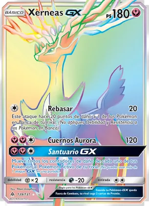 Xerneas GX 139 – Luz Prohibida