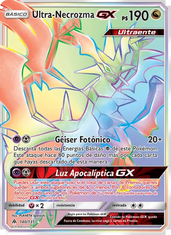 Ultra-Necrozma GX 140 – Luz Prohibida