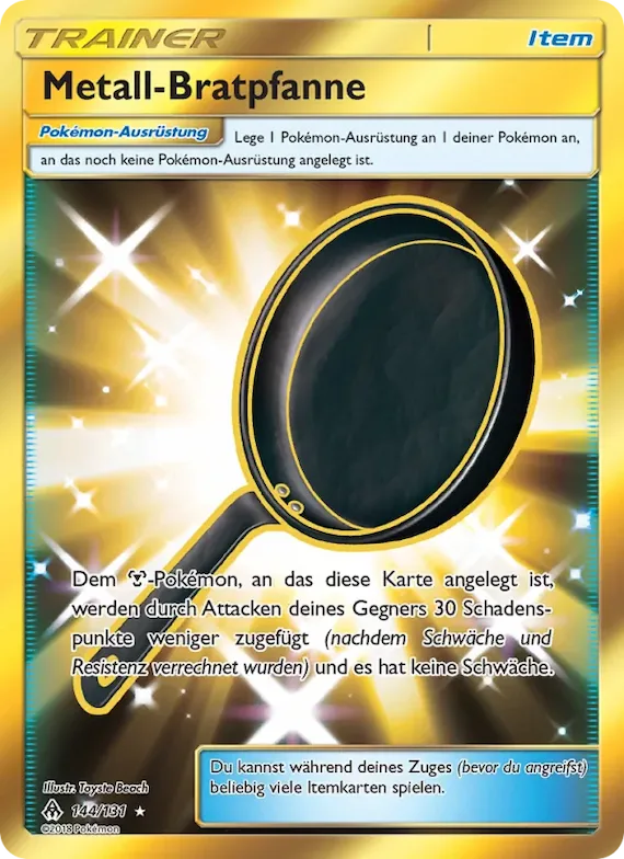 Metall-Bratpfanne 144 – Grauen Der Lichtfinsternis