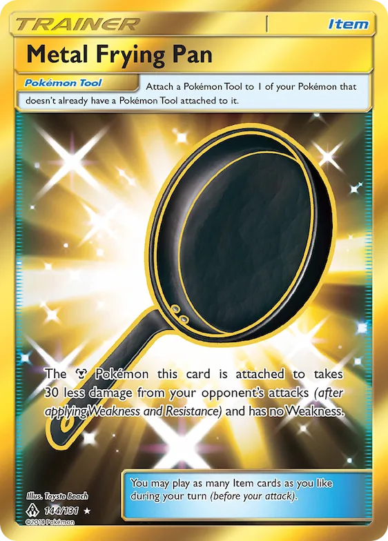 Metal Frying Pan #144 – Forbidden Light