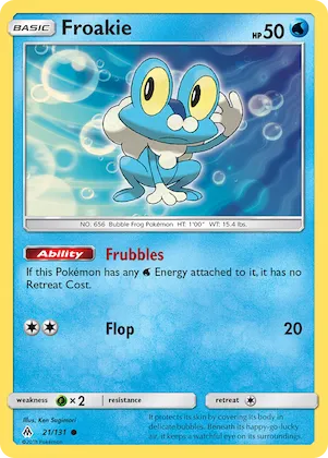 Froakie #21 – Forbidden Light