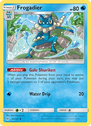 Frogadier #23 – Forbidden Light