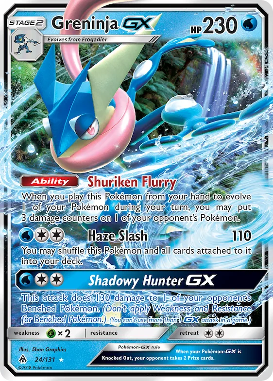 Greninja-GX #24 – Forbidden Light