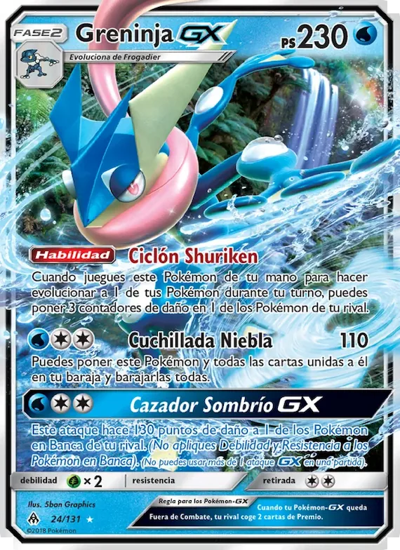 Greninja GX 24 – Luz Prohibida
