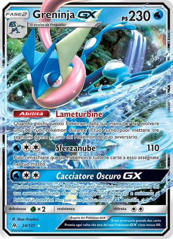 Greninja GX 24 – Apocalisse Di Luce