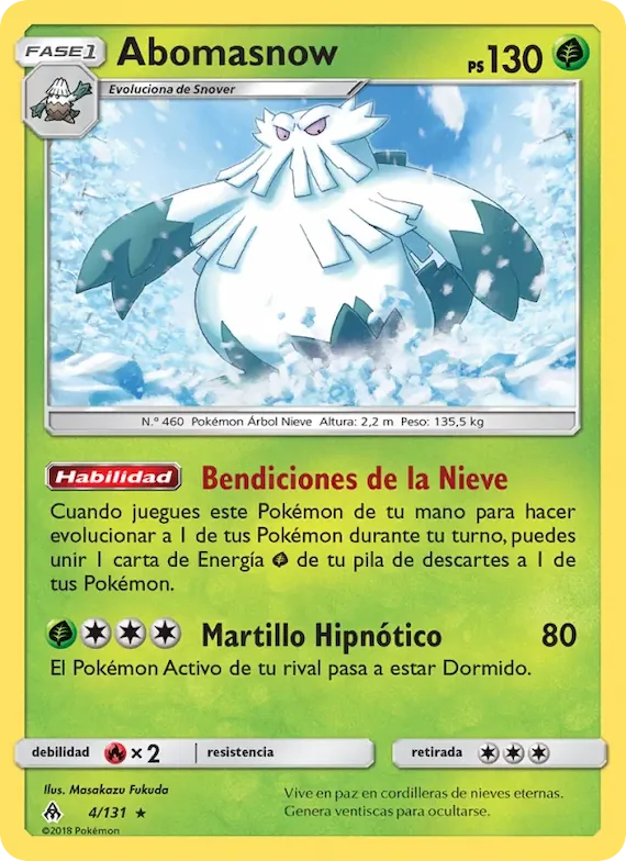 Abomasnow 4 – Luz Prohibida