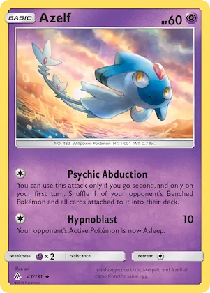 Azelf #43 – Forbidden Light