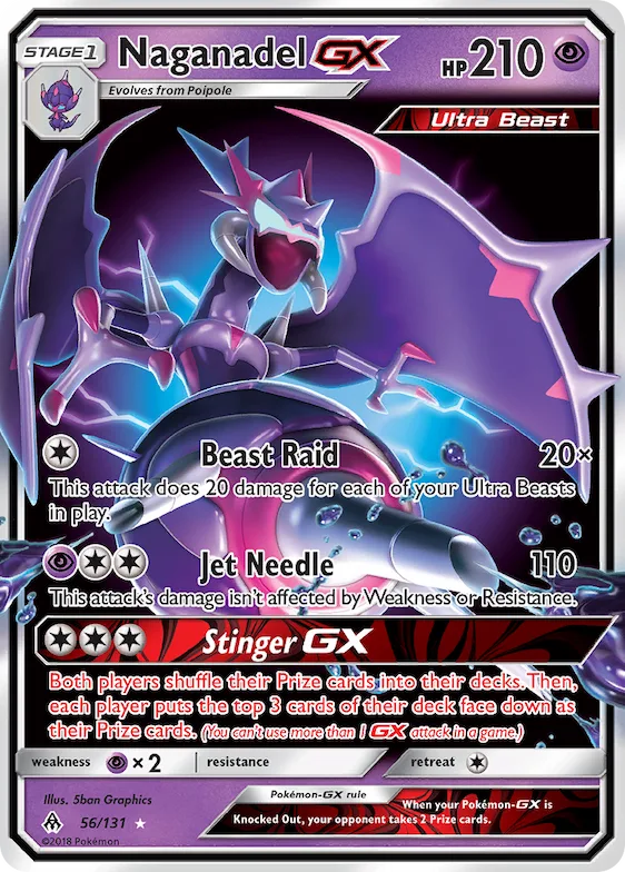 Naganadel-GX #56 – Forbidden Light