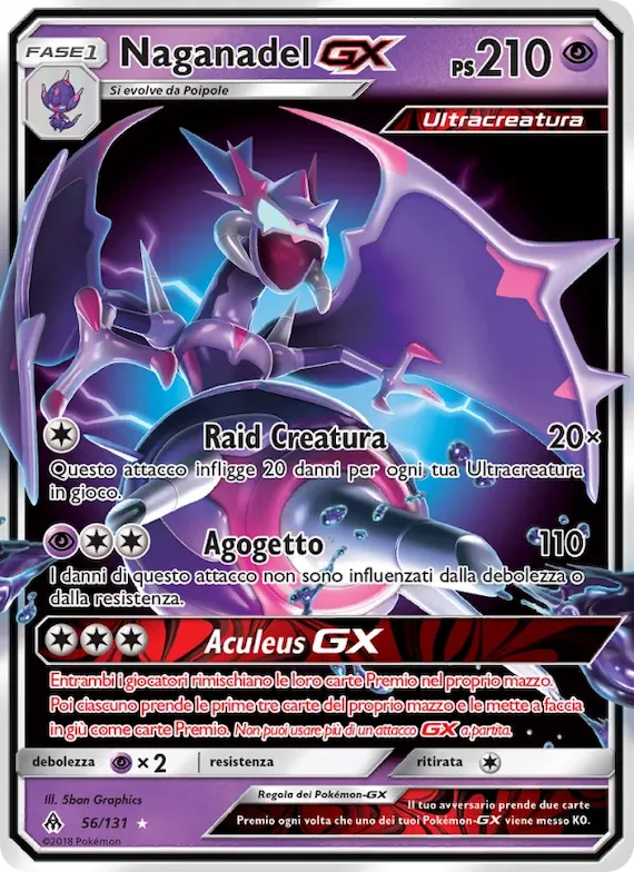 Naganadel GX 56 – Apocalisse Di Luce